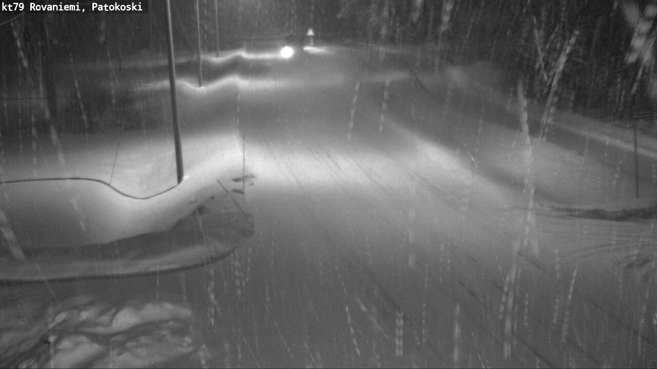 Weather Camera Image Road 79 Rovaniemi, Patokoski, Rovaniemi, Lappi