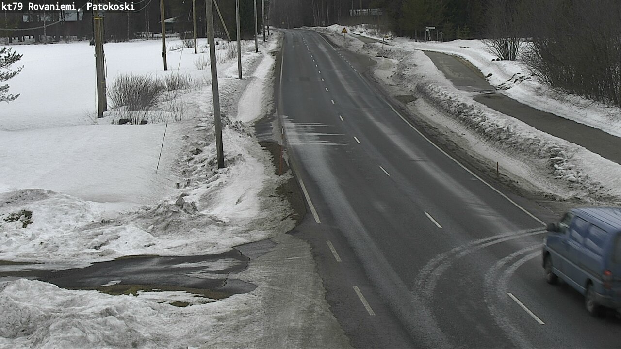 Weather Camera Image Road 79 Rovaniemi, Patokoski, Rovaniemi, Lappi