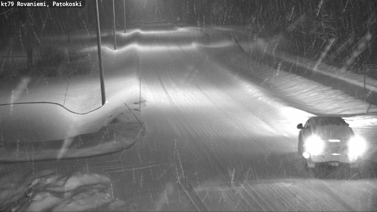 Weather Camera Image Road 79 Rovaniemi, Patokoski, Rovaniemi, Lappi