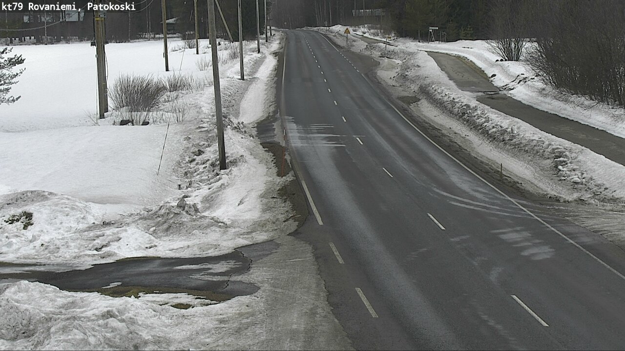 Weather Camera Image Road 79 Rovaniemi, Patokoski, Rovaniemi, Lappi