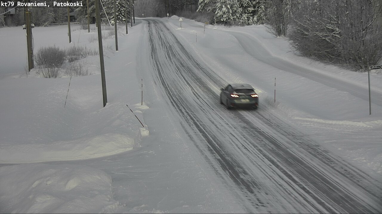 Weather Camera Image Road 79 Rovaniemi, Patokoski, Rovaniemi, Lappi