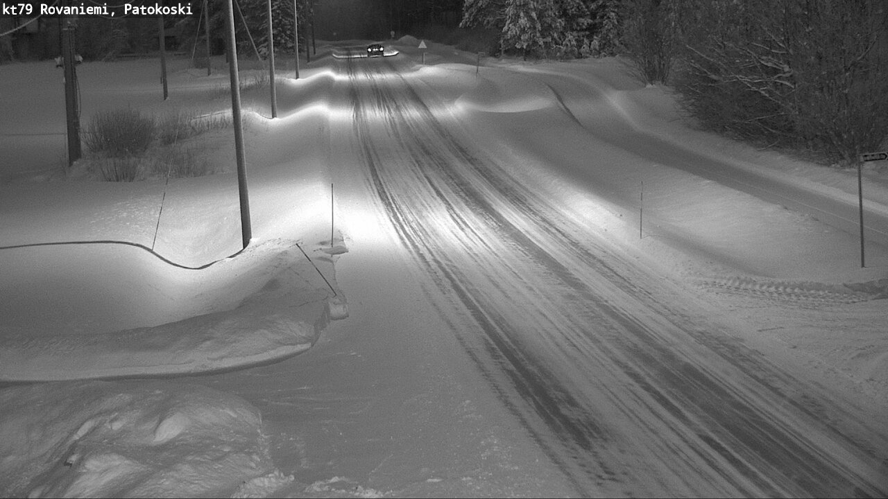 Weather Camera Image Road 79 Rovaniemi, Patokoski, Rovaniemi, Lappi