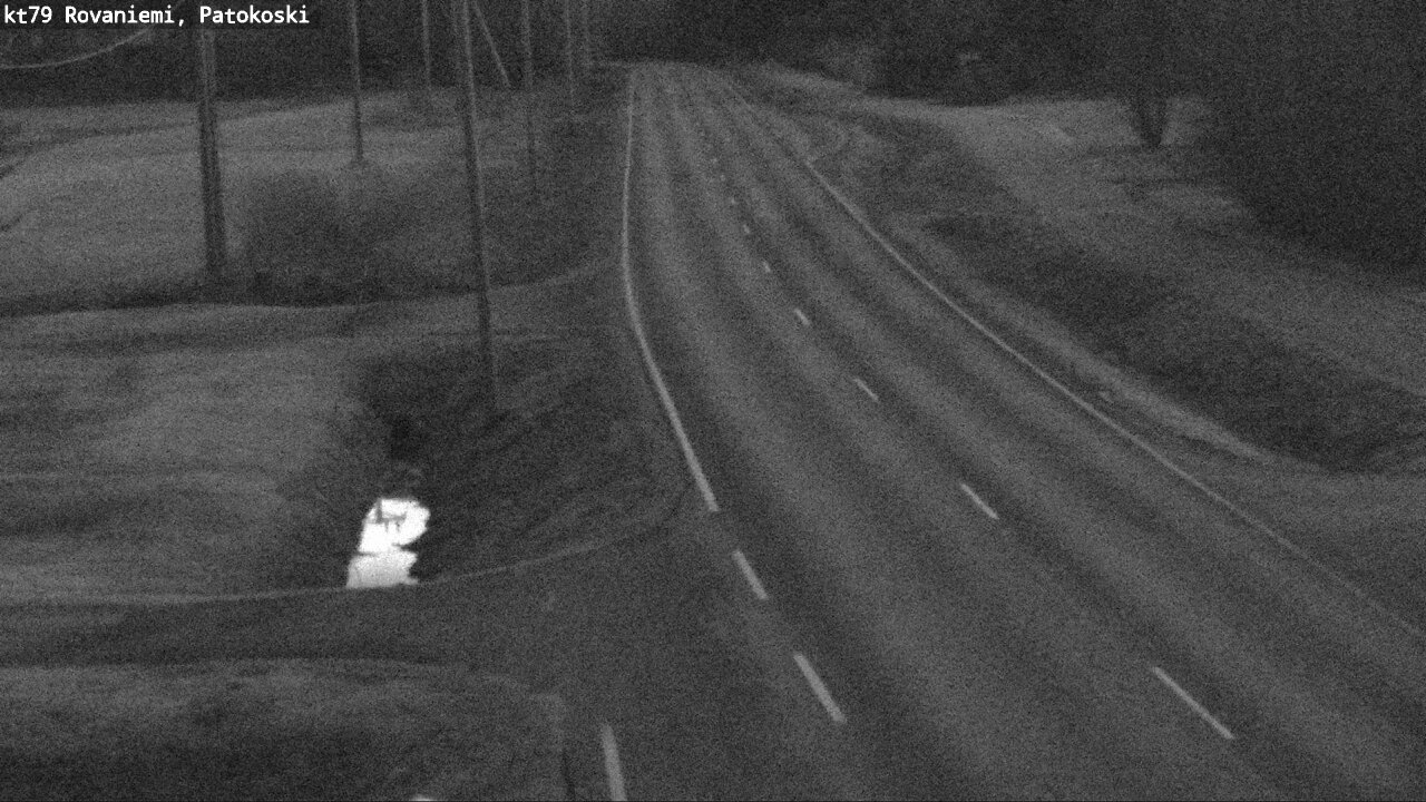 Weather Camera Image Väg 79 Rovaniemi, Patokoski, Rovaniemi, Lappi