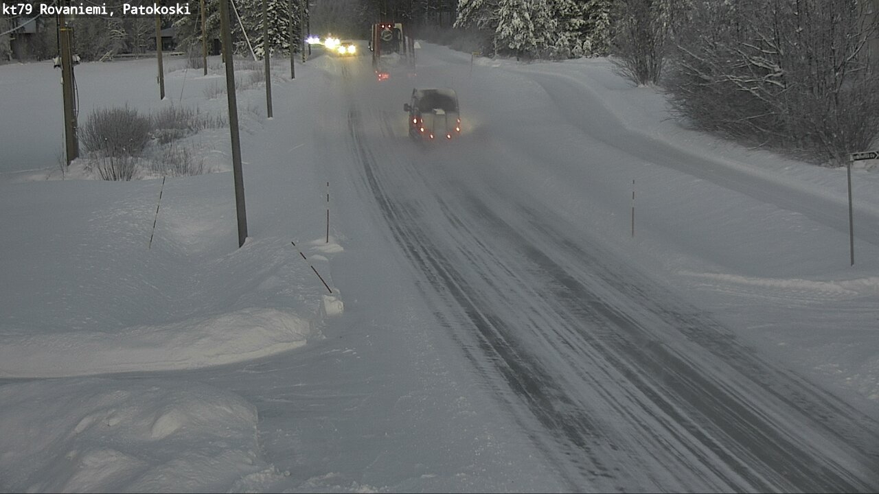 Weather Camera Image Road 79 Rovaniemi, Patokoski, Rovaniemi, Lappi