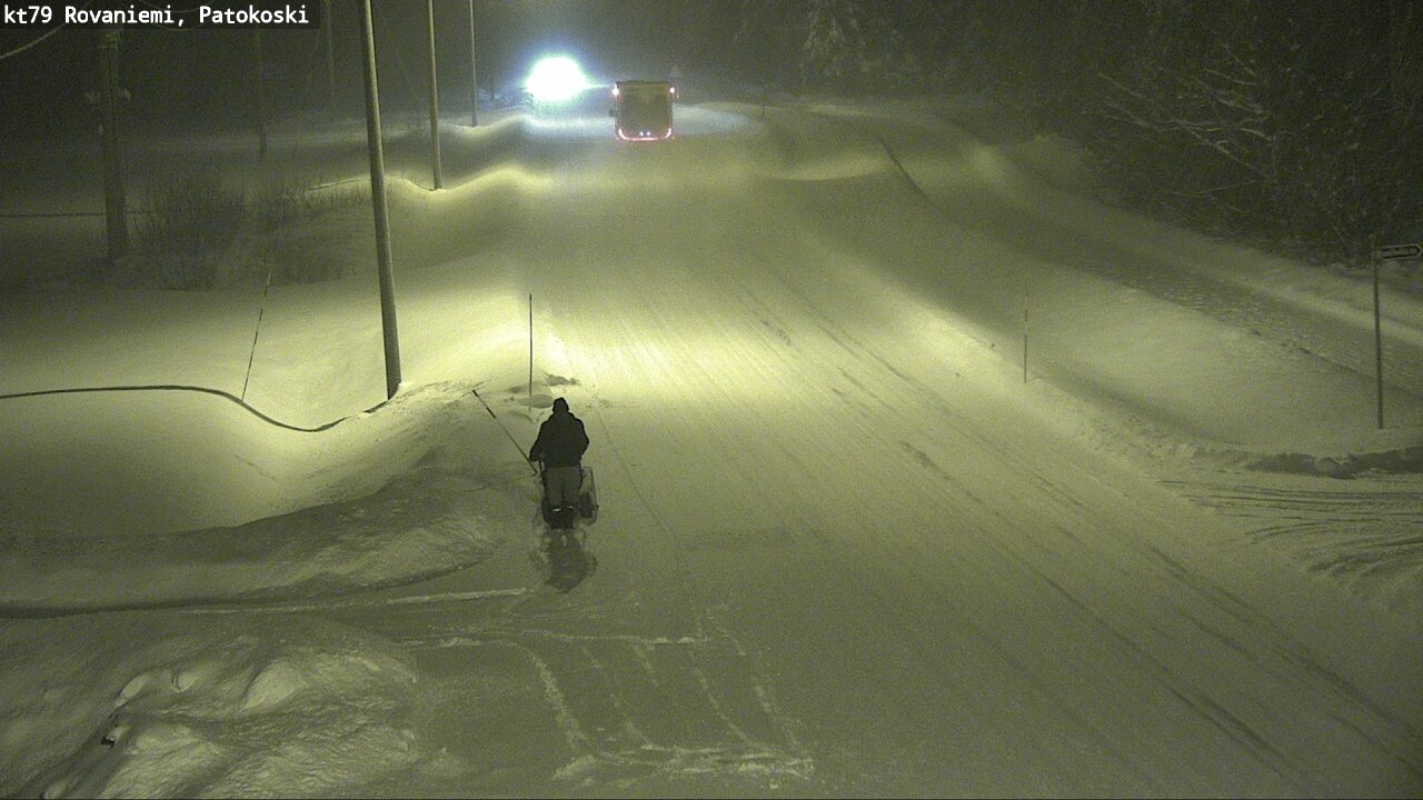 Weather Camera Image Road 79 Rovaniemi, Patokoski, Rovaniemi, Lappi