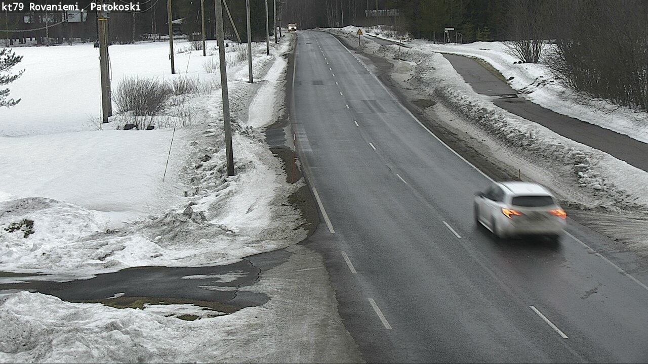 Weather Camera Image Road 79 Rovaniemi, Patokoski, Rovaniemi, Lappi