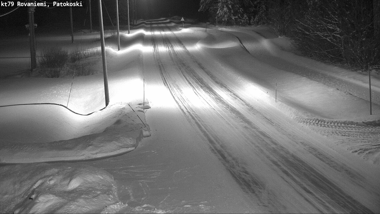 Weather Camera Image Road 79 Rovaniemi, Patokoski, Rovaniemi, Lappi