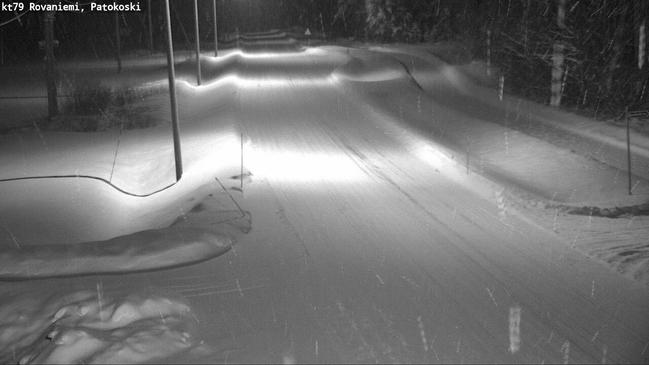 Weather Camera Image Road 79 Rovaniemi, Patokoski, Rovaniemi, Lappi