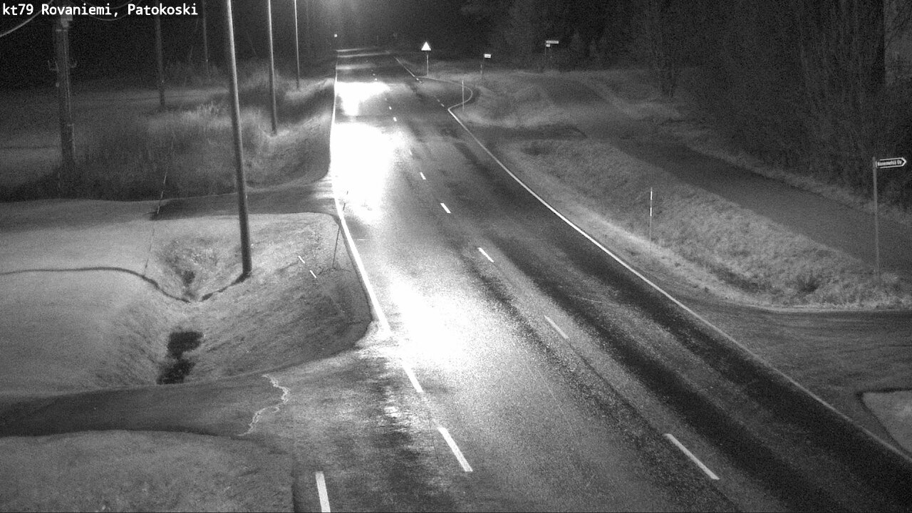 Weather Camera Image Road 79 Rovaniemi, Patokoski, Rovaniemi, Lappi