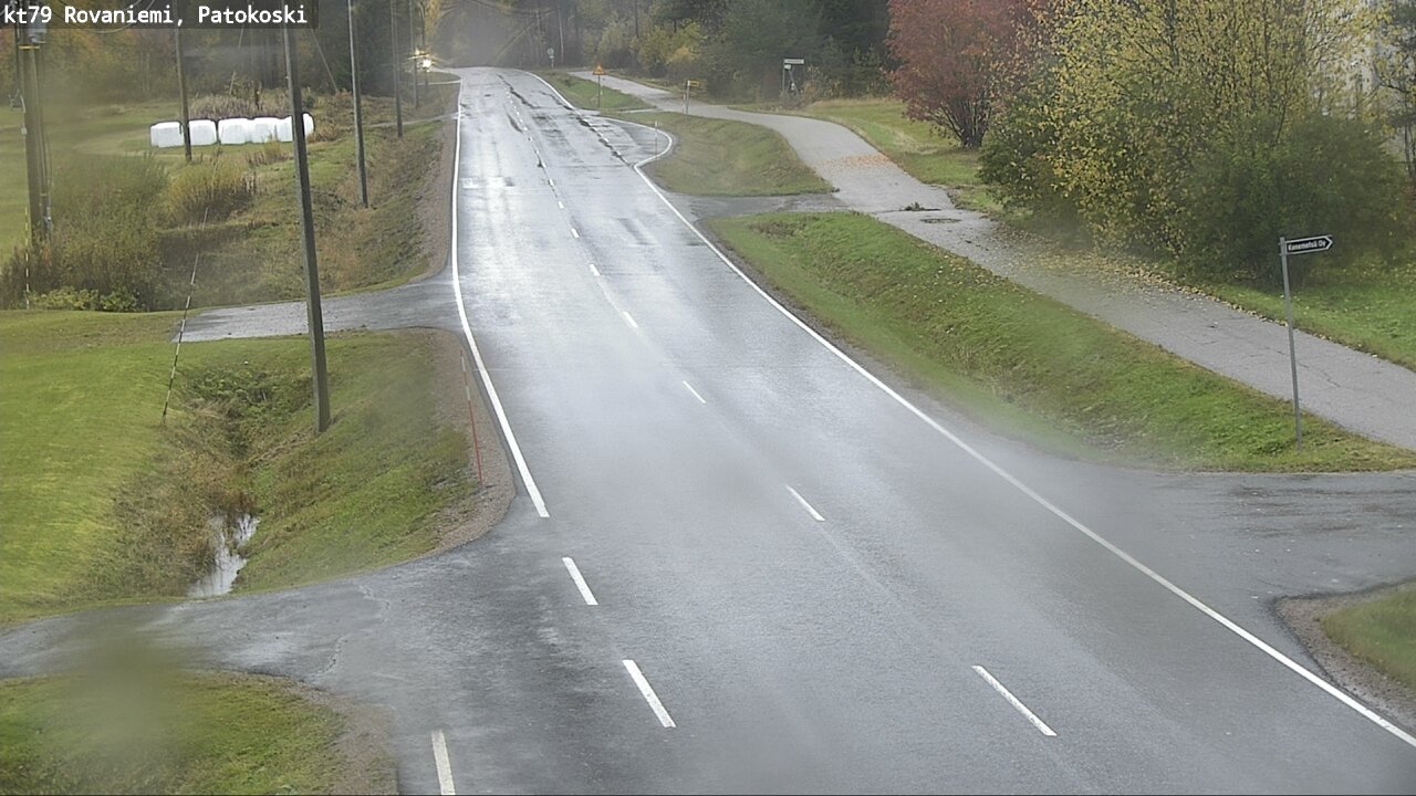 Weather Camera Image Väg 79 Rovaniemi, Patokoski, Rovaniemi, Lappi