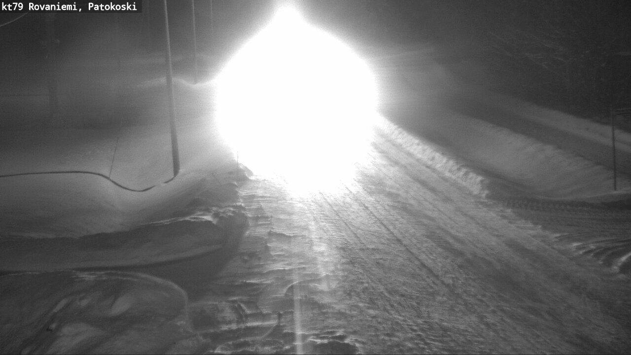 Weather Camera Image Road 79 Rovaniemi, Patokoski, Rovaniemi, Lappi