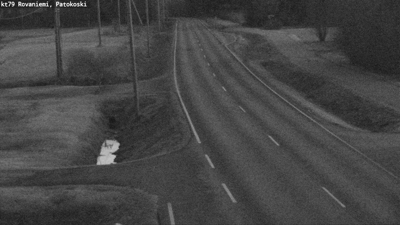 Weather Camera Image Väg 79 Rovaniemi, Patokoski, Rovaniemi, Lappi