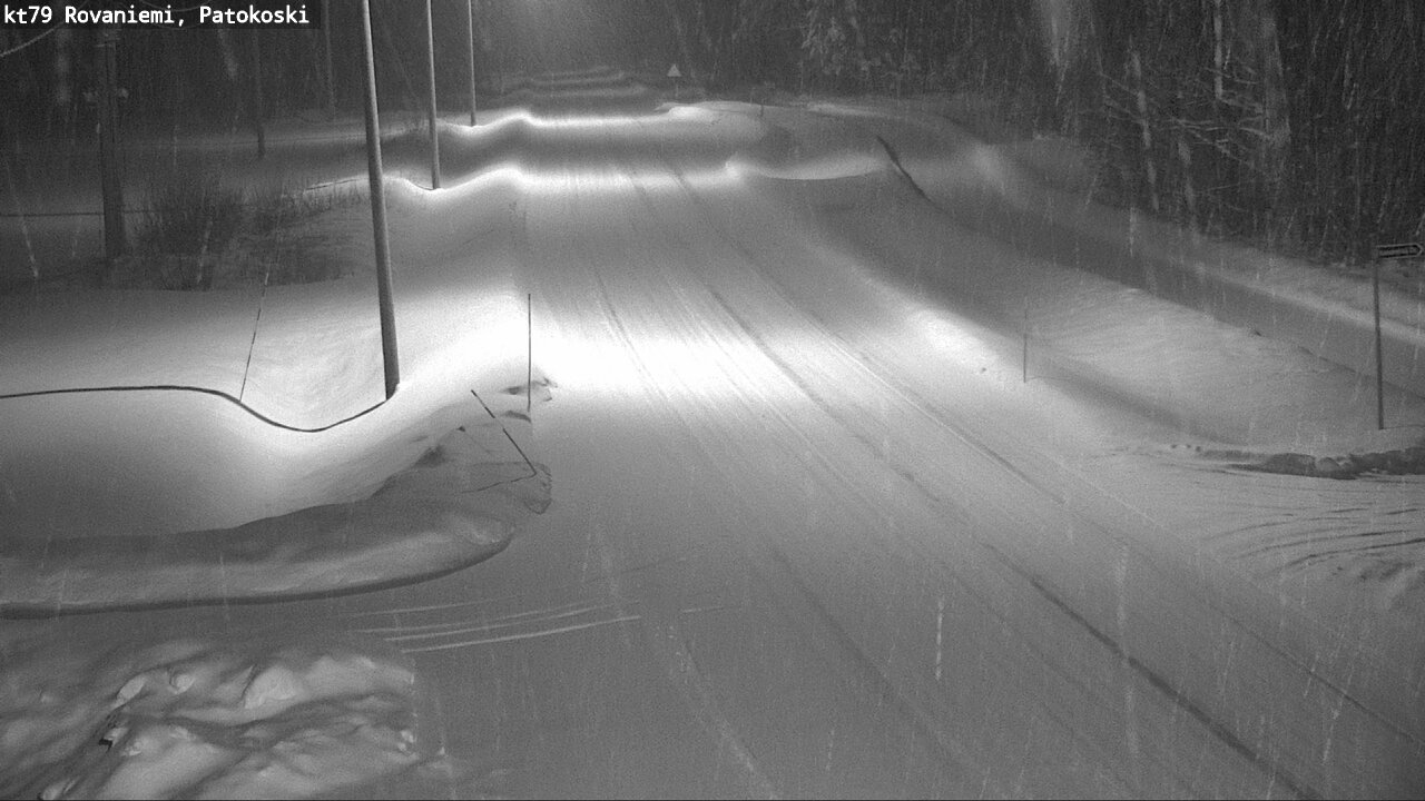 Weather Camera Image Road 79 Rovaniemi, Patokoski, Rovaniemi, Lappi