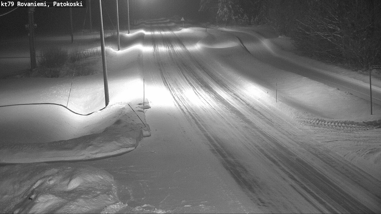 Weather Camera Image Road 79 Rovaniemi, Patokoski, Rovaniemi, Lappi