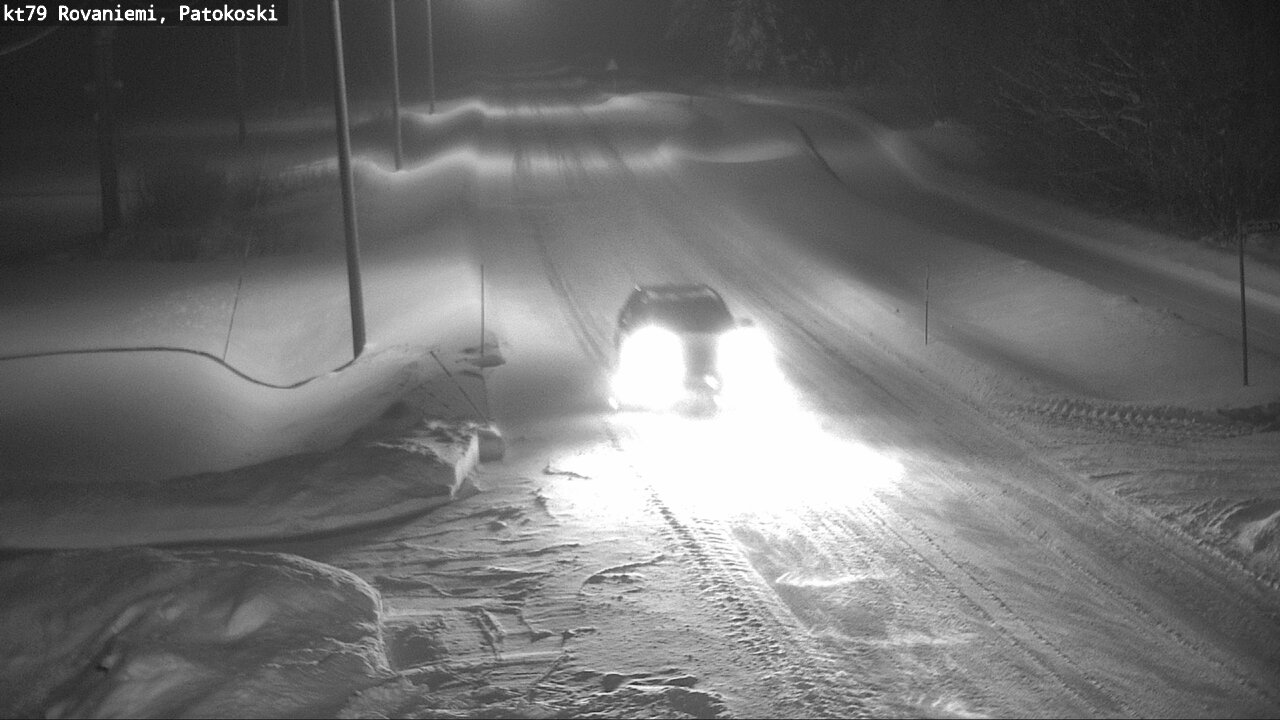 Weather Camera Image Road 79 Rovaniemi, Patokoski, Rovaniemi, Lappi