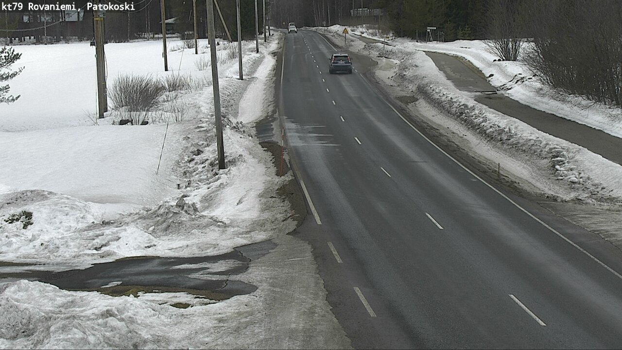 Weather Camera Image Road 79 Rovaniemi, Patokoski, Rovaniemi, Lappi