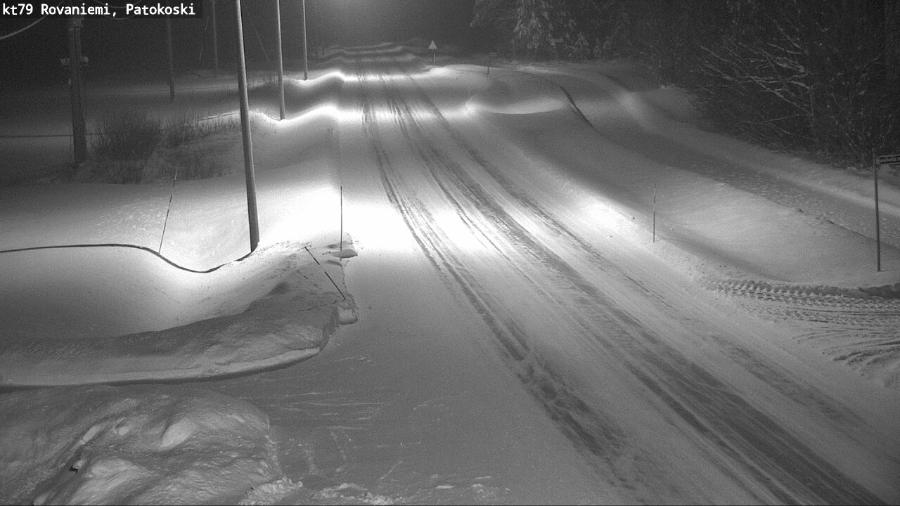 Weather Camera Image Road 79 Rovaniemi, Patokoski, Rovaniemi, Lappi