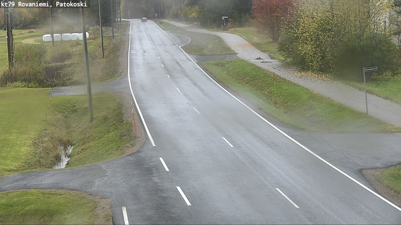 Weather Camera Image Väg 79 Rovaniemi, Patokoski, Rovaniemi, Lappi