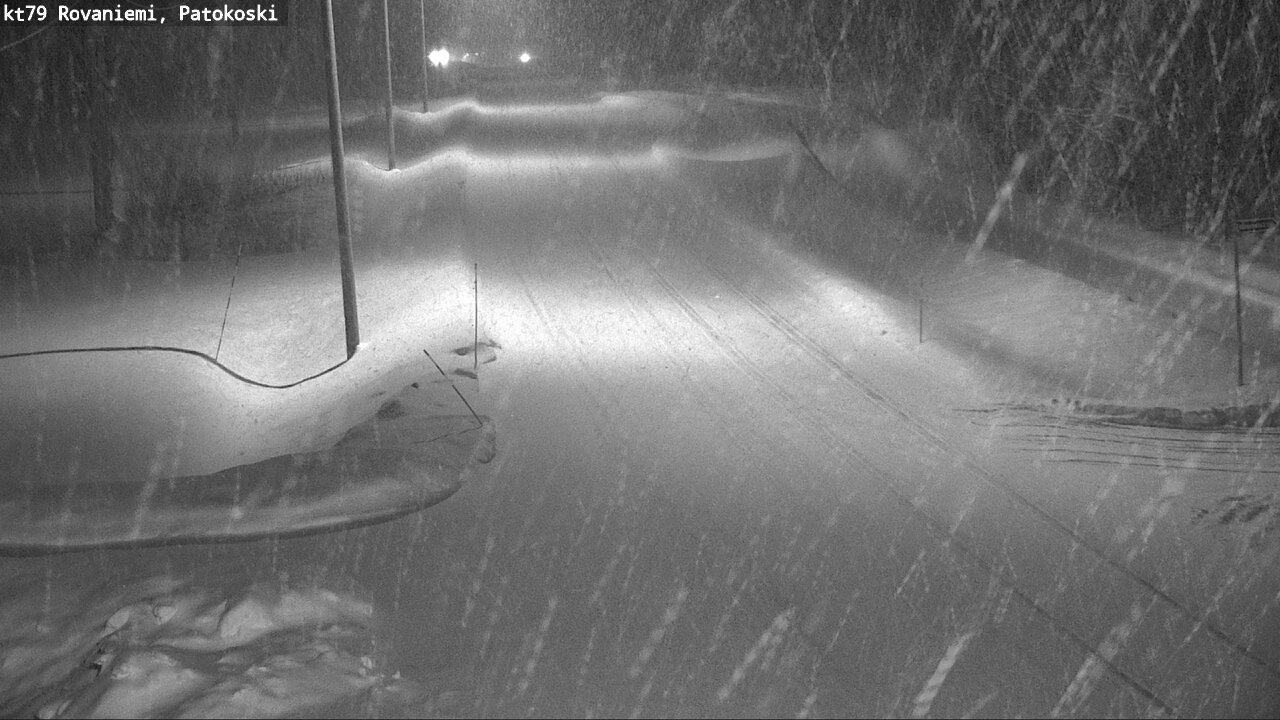 Weather Camera Image Road 79 Rovaniemi, Patokoski, Rovaniemi, Lappi