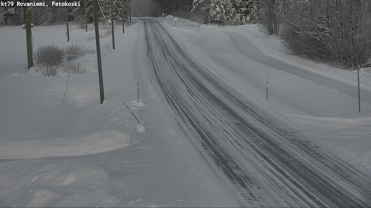 Weather Camera Image Road 79 Rovaniemi, Patokoski, Rovaniemi, Lappi