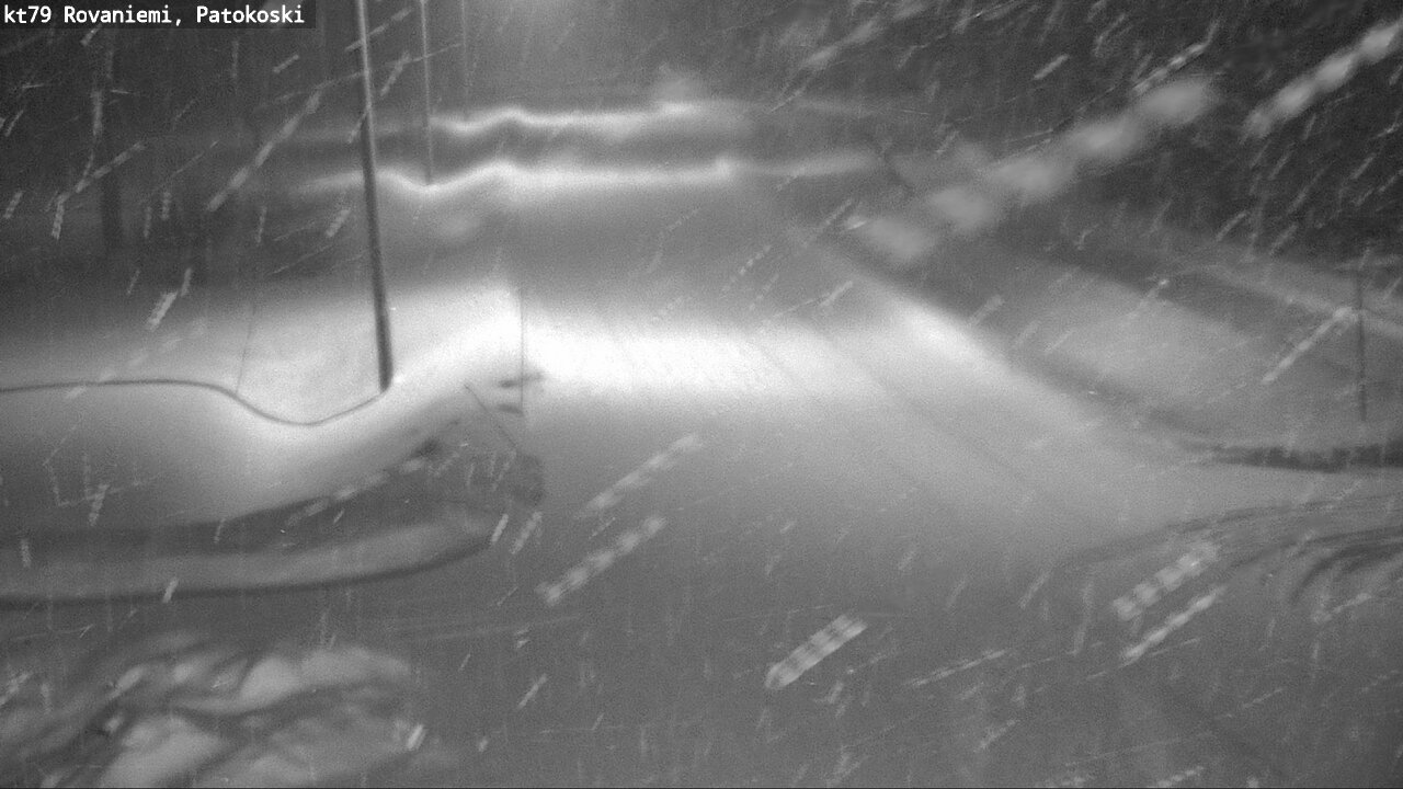 Weather Camera Image Road 79 Rovaniemi, Patokoski, Rovaniemi, Lappi