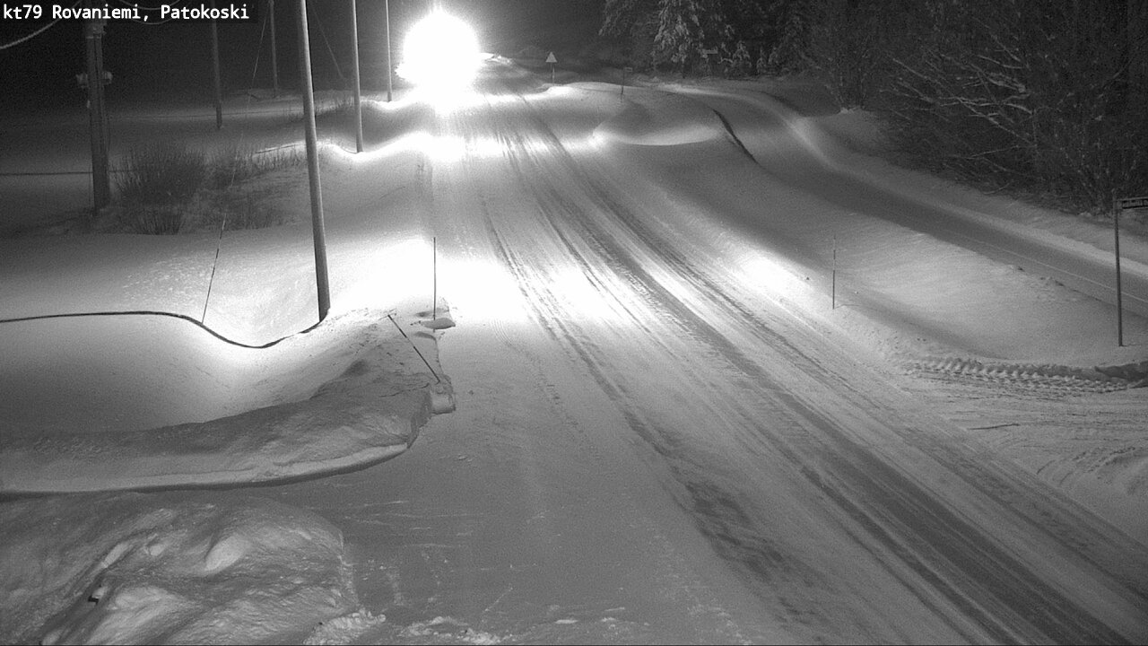 Weather Camera Image Road 79 Rovaniemi, Patokoski, Rovaniemi, Lappi