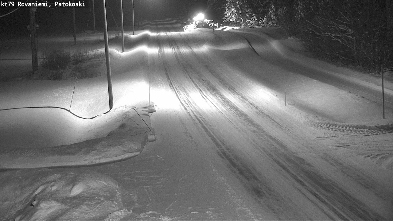 Weather Camera Image Road 79 Rovaniemi, Patokoski, Rovaniemi, Lappi