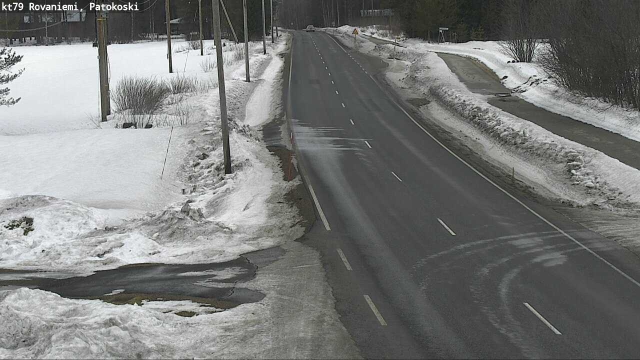 Weather Camera Image Road 79 Rovaniemi, Patokoski, Rovaniemi, Lappi
