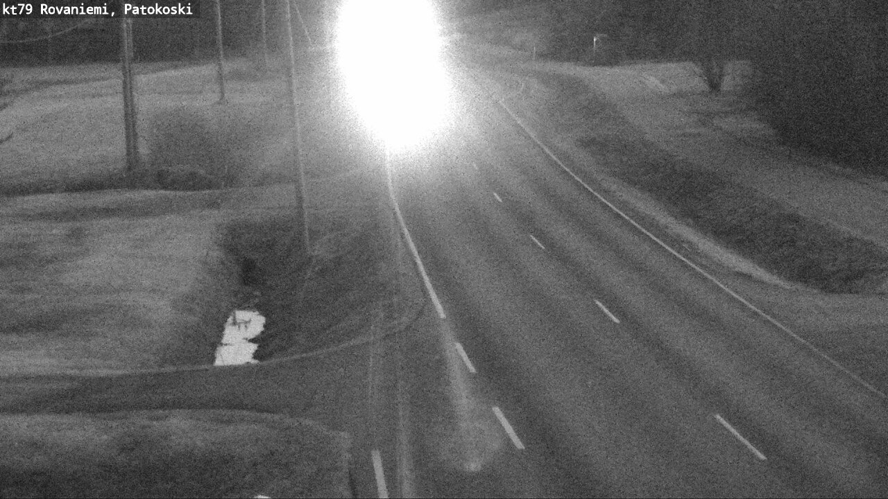 Weather Camera Image Väg 79 Rovaniemi, Patokoski, Rovaniemi, Lappi