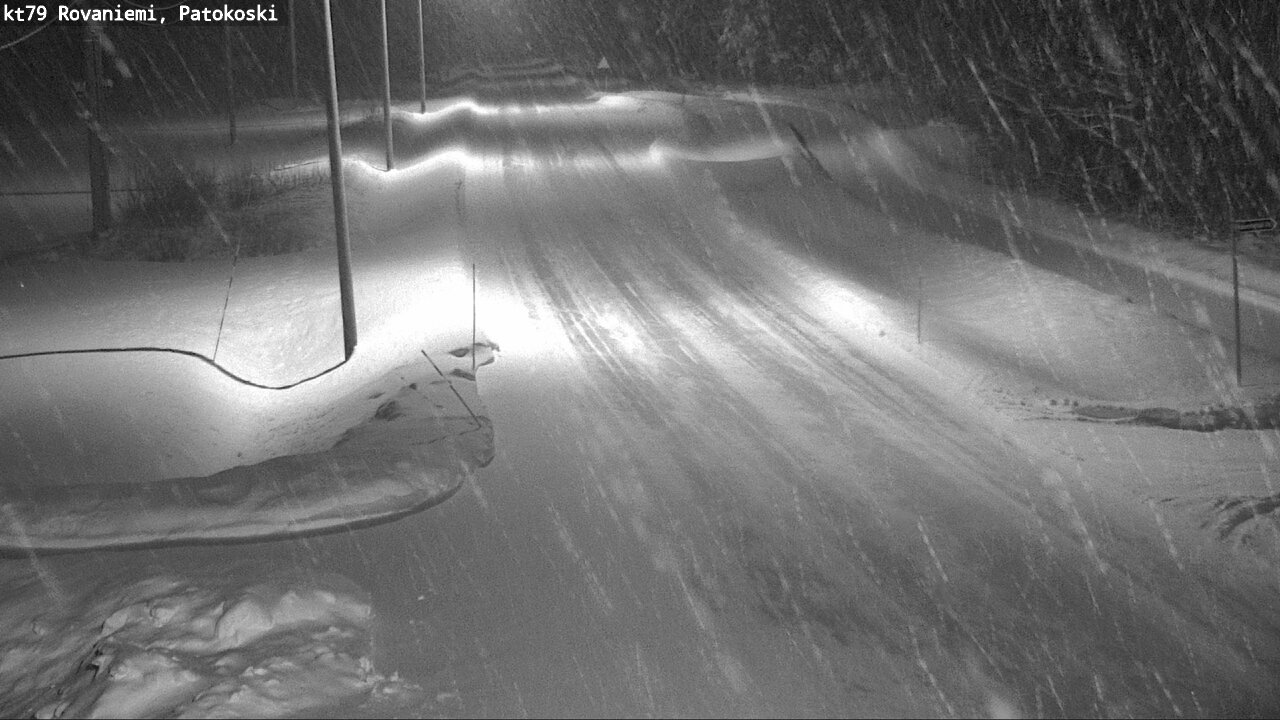 Weather Camera Image Road 79 Rovaniemi, Patokoski, Rovaniemi, Lappi