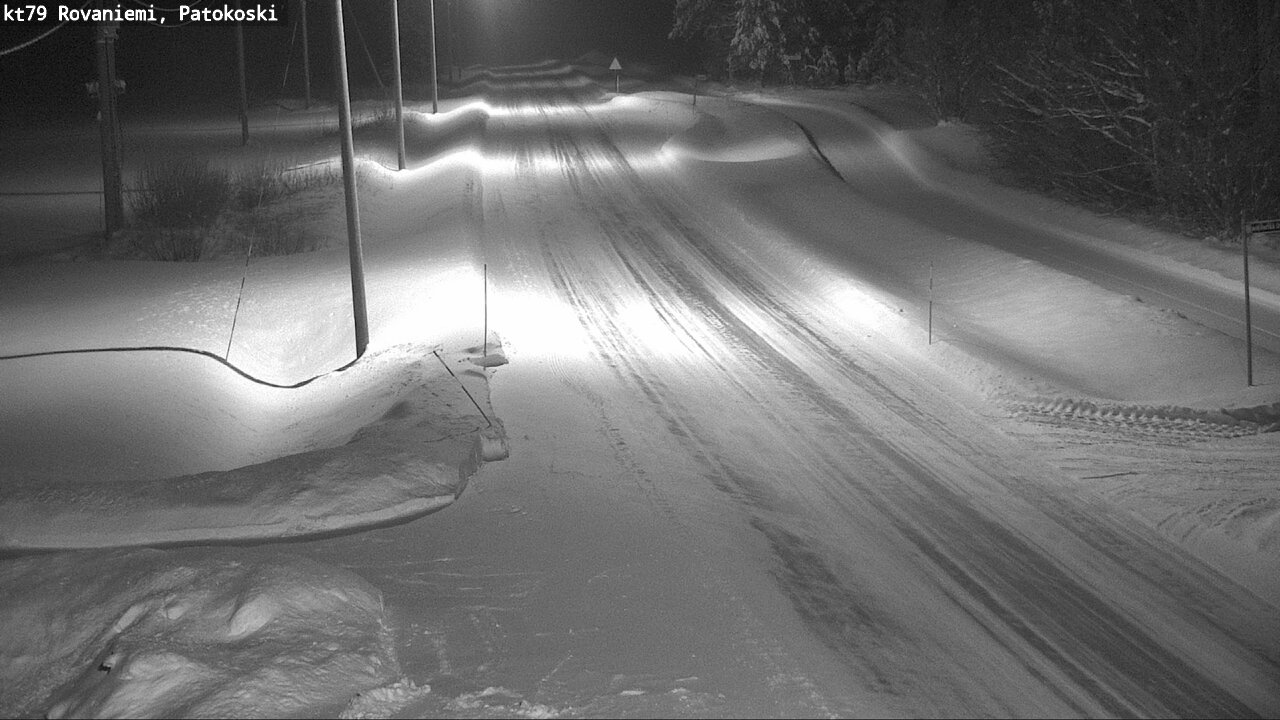 Weather Camera Image Road 79 Rovaniemi, Patokoski, Rovaniemi, Lappi