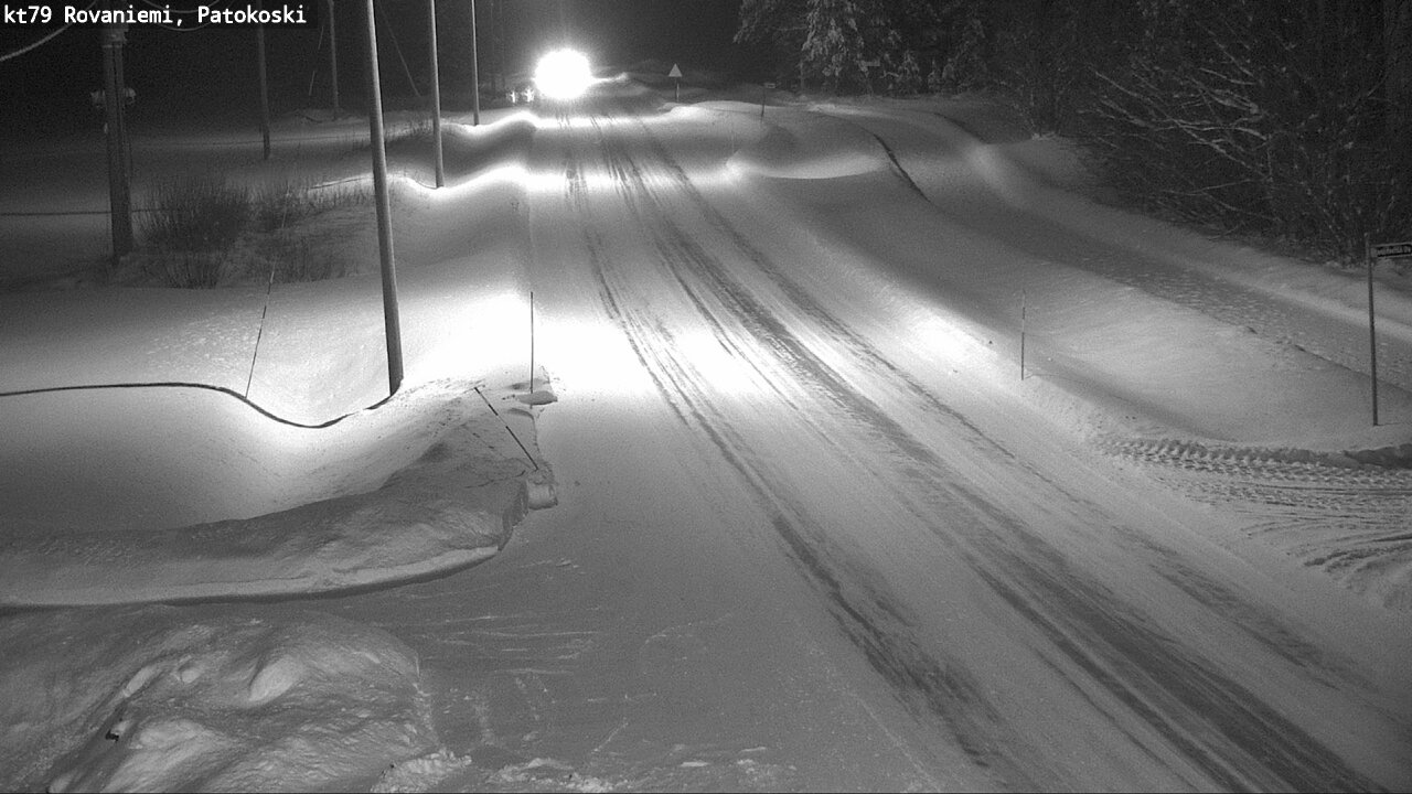 Weather Camera Image Road 79 Rovaniemi, Patokoski, Rovaniemi, Lappi