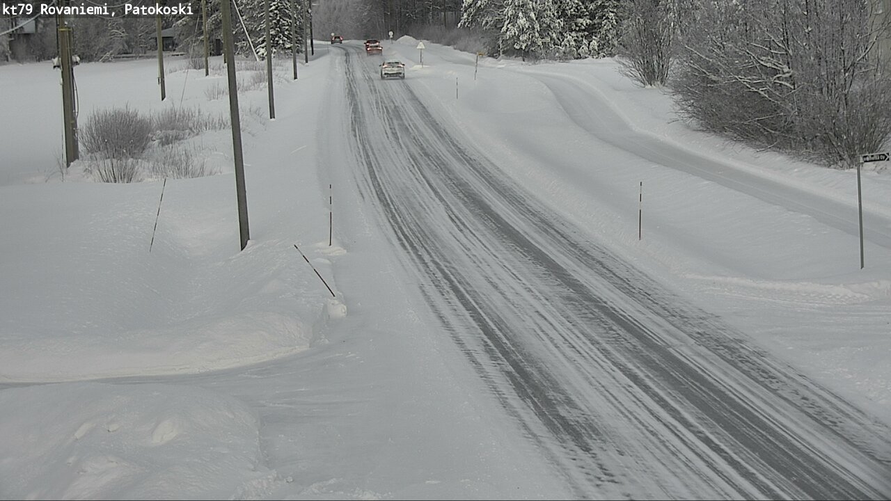 Weather Camera Image Road 79 Rovaniemi, Patokoski, Rovaniemi, Lappi