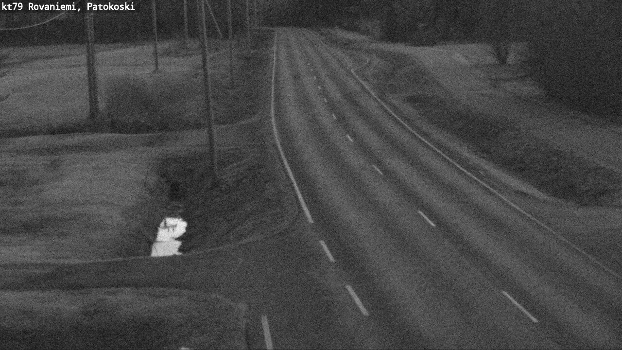 Weather Camera Image Väg 79 Rovaniemi, Patokoski, Rovaniemi, Lappi