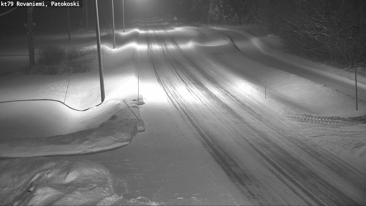 Weather Camera Image Road 79 Rovaniemi, Patokoski, Rovaniemi, Lappi