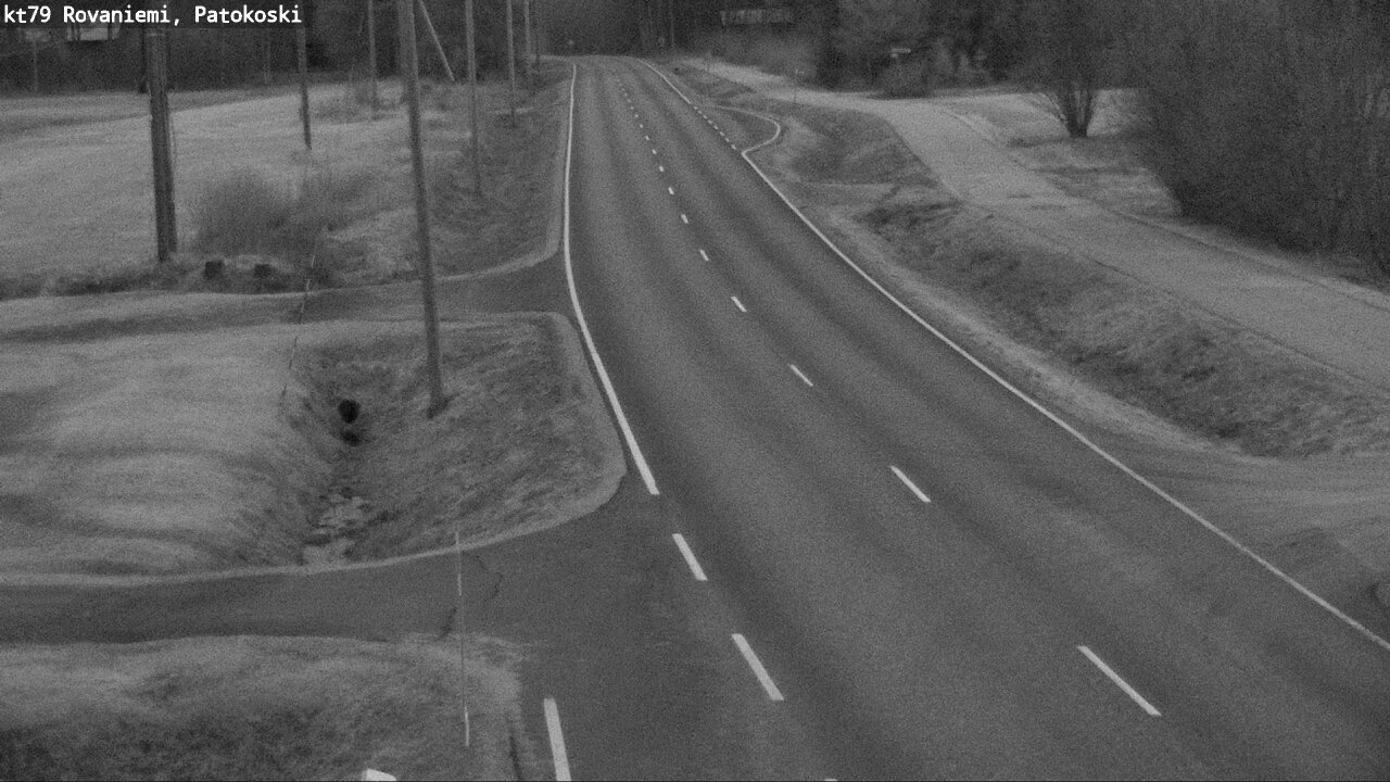 Weather Camera Image Road 79 Rovaniemi, Patokoski, Rovaniemi, Lappi