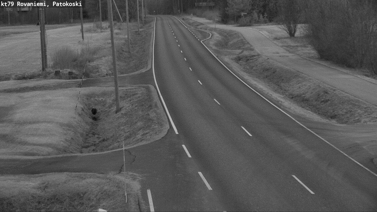 Weather Camera Image Road 79 Rovaniemi, Patokoski, Rovaniemi, Lappi