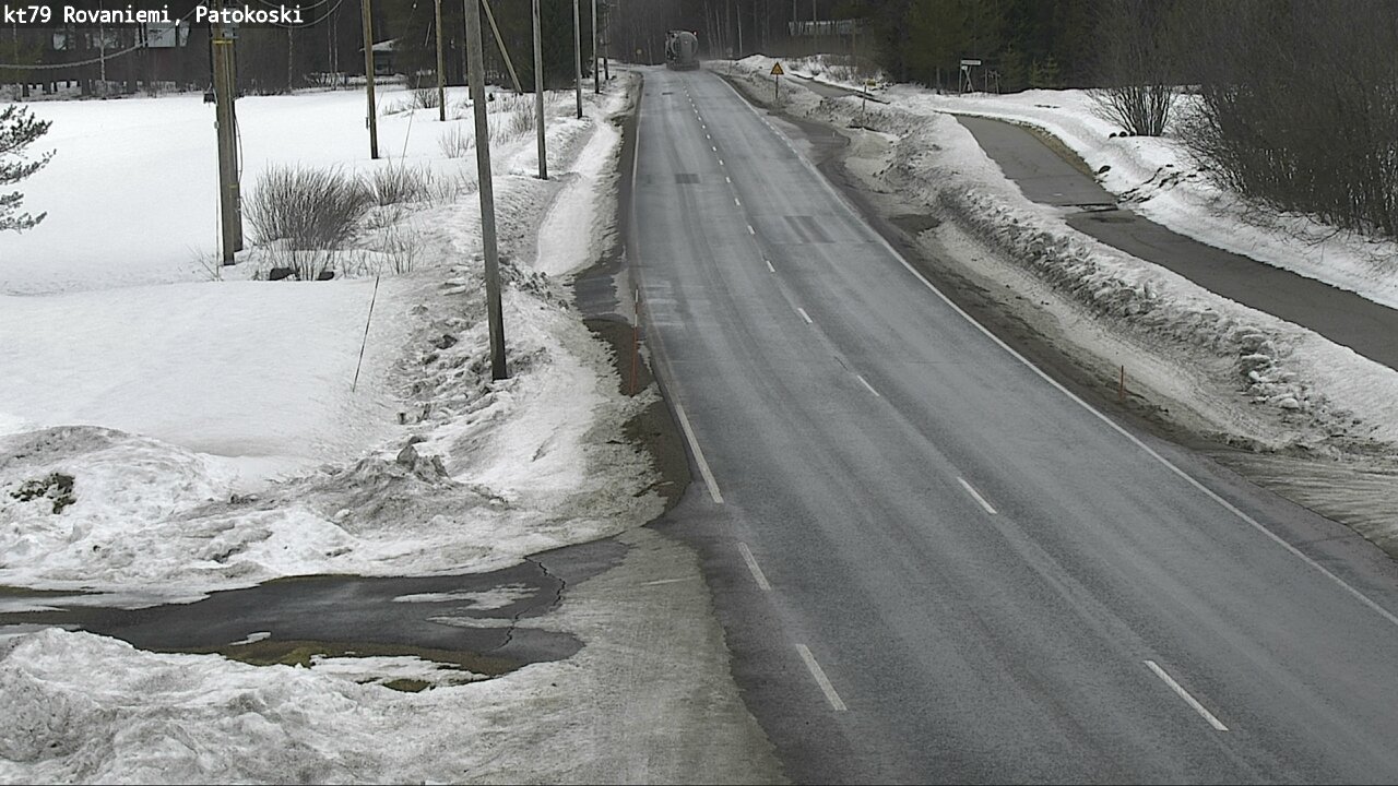 Weather Camera Image Road 79 Rovaniemi, Patokoski, Rovaniemi, Lappi