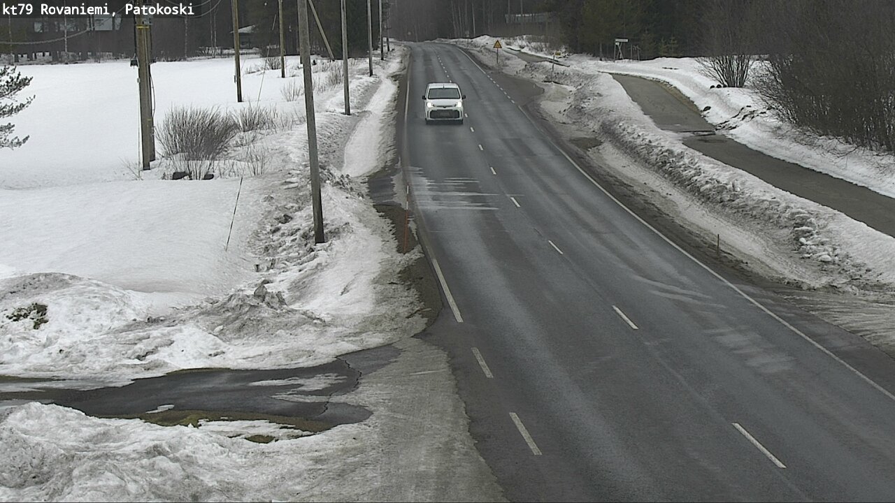 Weather Camera Image Road 79 Rovaniemi, Patokoski, Rovaniemi, Lappi