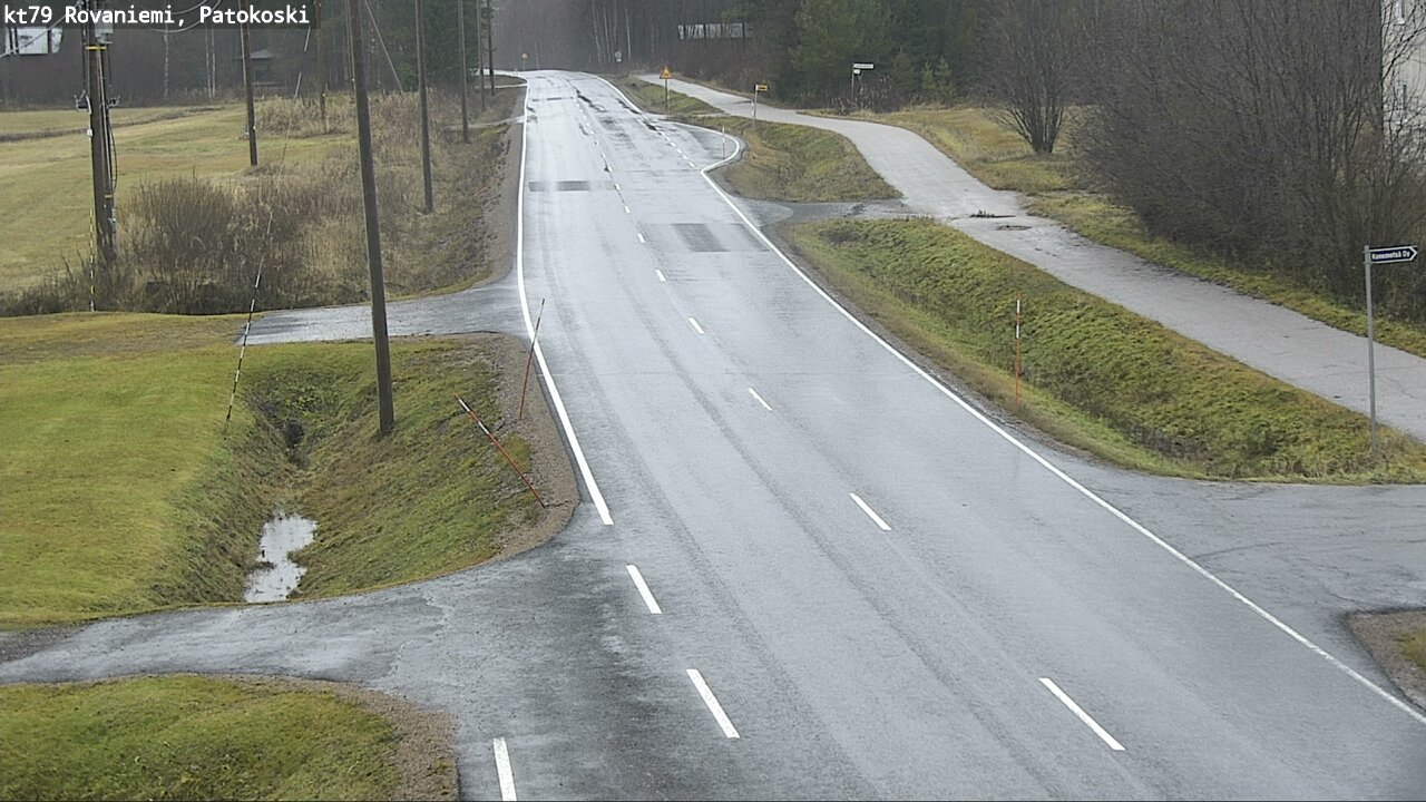 Weather Camera Image Väg 79 Rovaniemi, Patokoski, Rovaniemi, Lappi