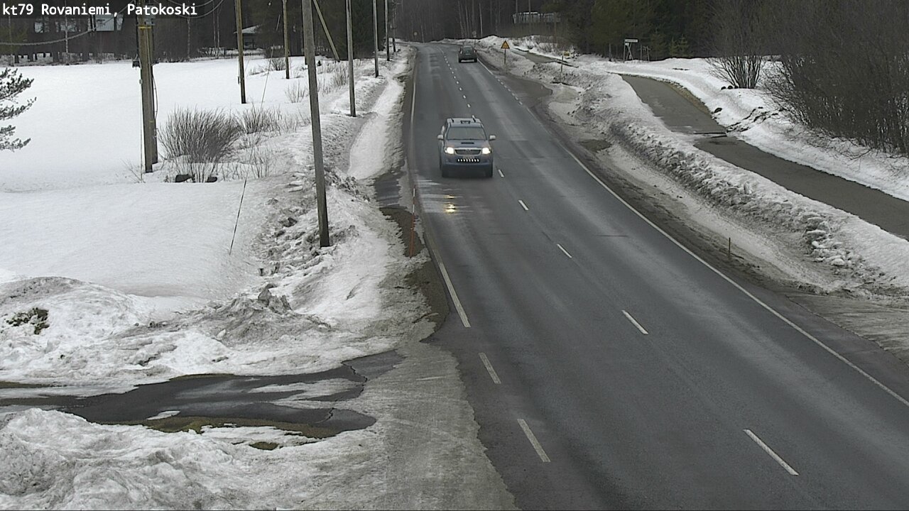 Weather Camera Image Road 79 Rovaniemi, Patokoski, Rovaniemi, Lappi