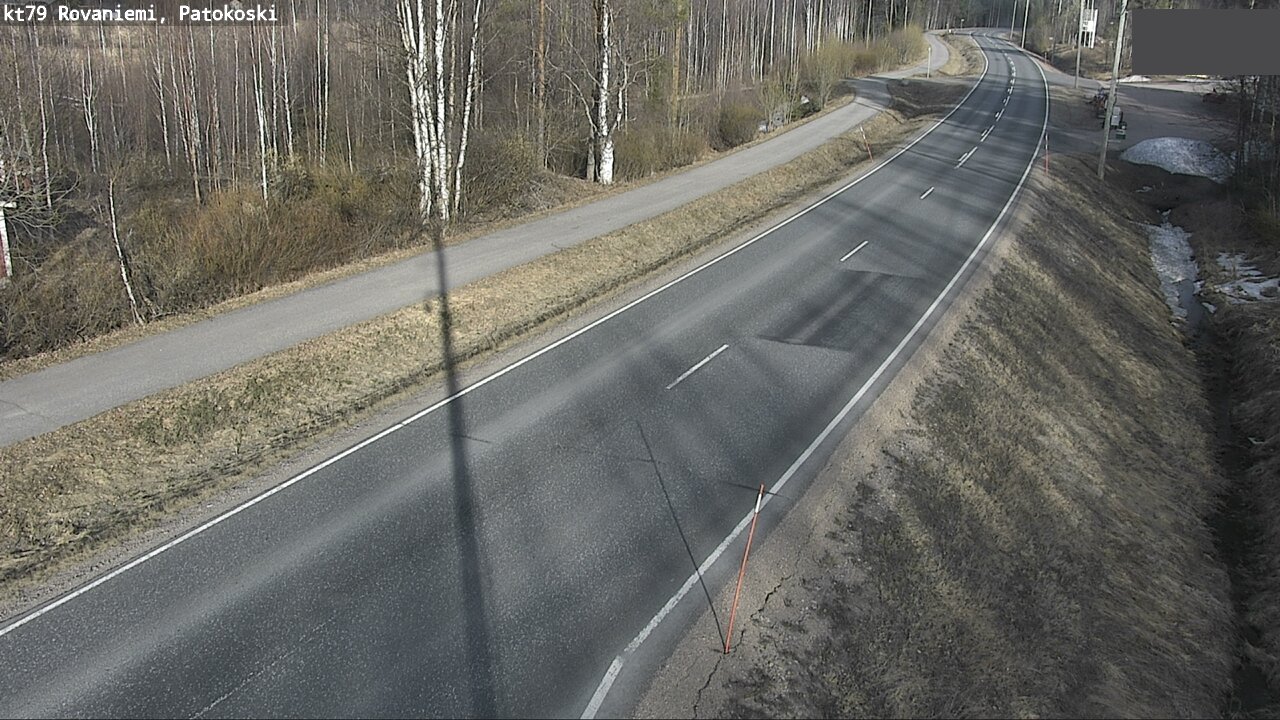 Weather Camera Image Road 79 Rovaniemi, Patokoski, Rovaniemi, Lappi