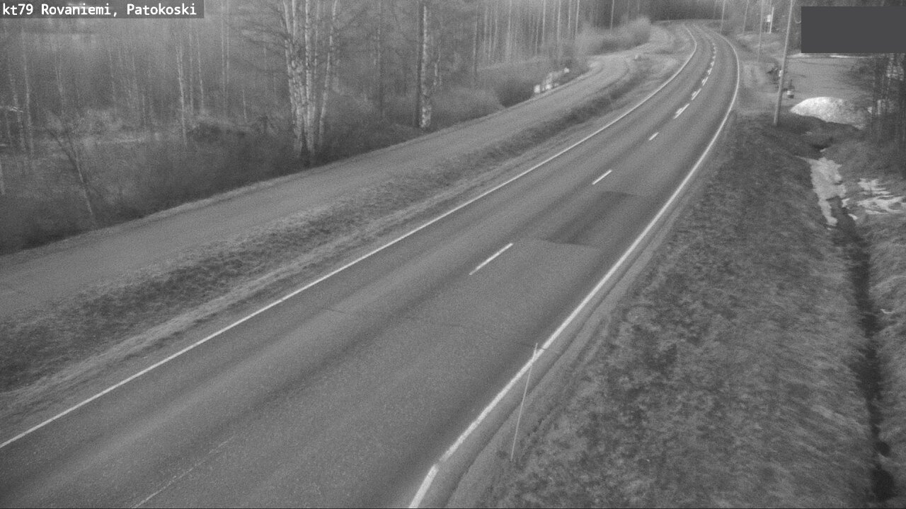Weather Camera Image Road 79 Rovaniemi, Patokoski, Rovaniemi, Lappi