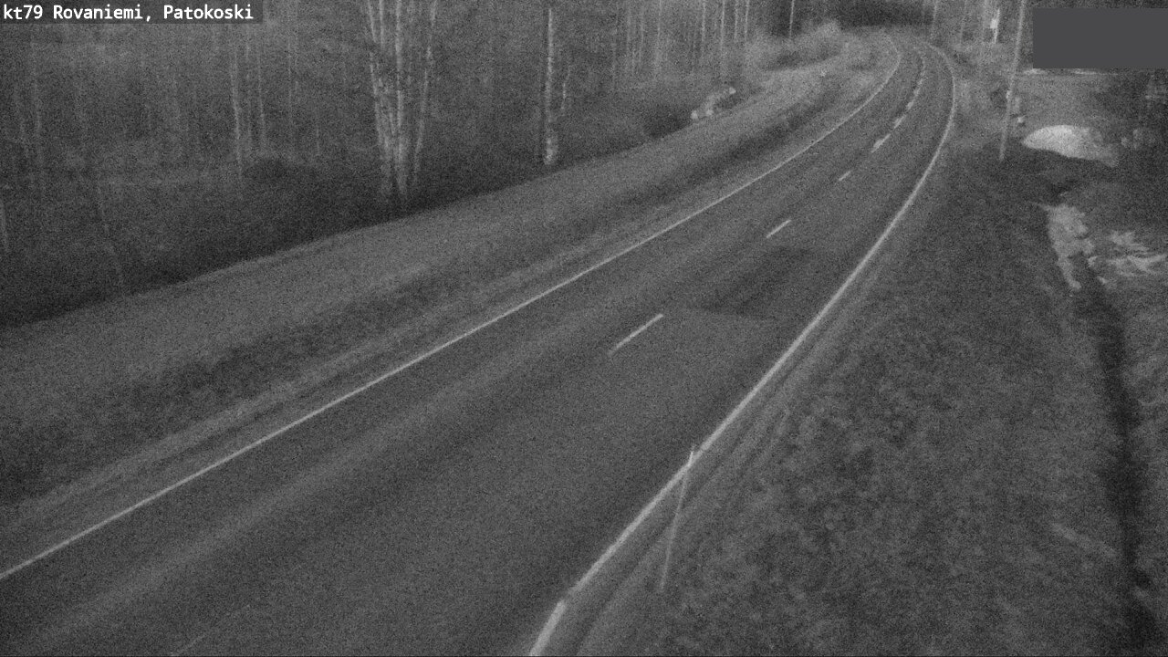 Weather Camera Image Road 79 Rovaniemi, Patokoski, Rovaniemi, Lappi