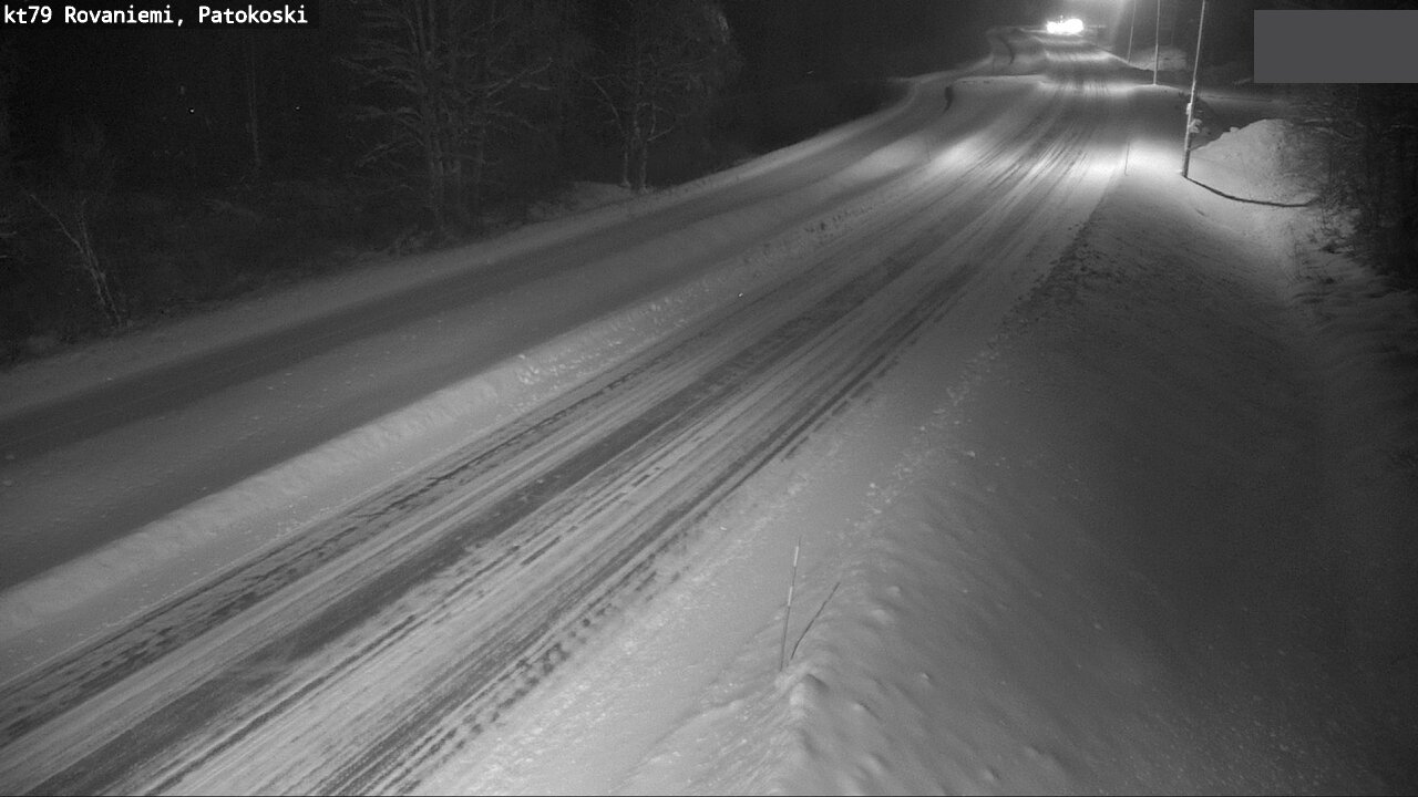 Weather Camera Image Road 79 Rovaniemi, Patokoski, Rovaniemi, Lappi