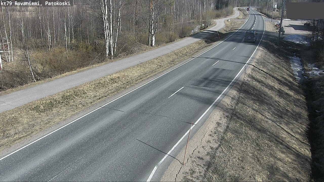 Weather Camera Image Road 79 Rovaniemi, Patokoski, Rovaniemi, Lappi