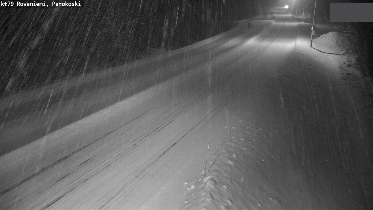 Weather Camera Image Road 79 Rovaniemi, Patokoski, Rovaniemi, Lappi