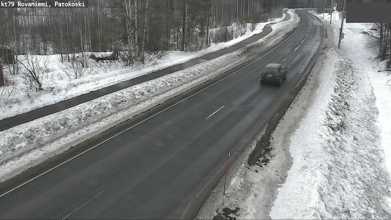 Weather Camera Image Road 79 Rovaniemi, Patokoski, Rovaniemi, Lappi