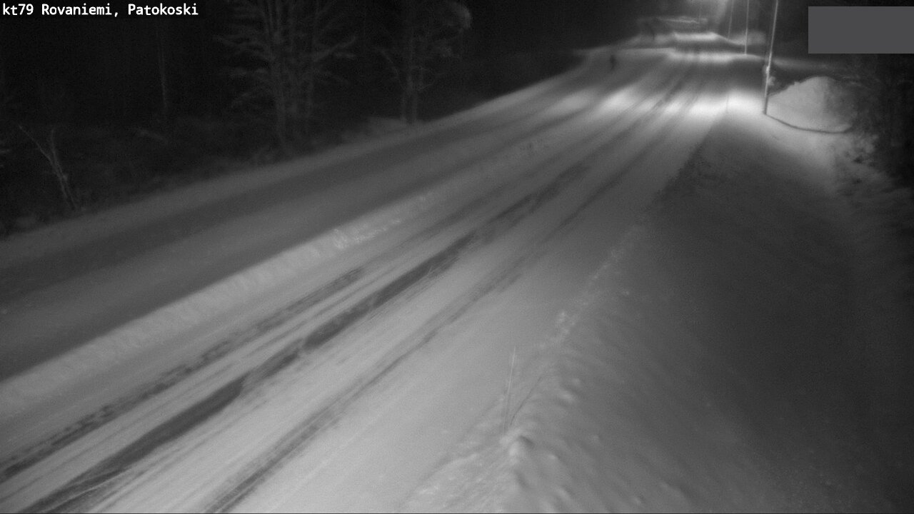 Weather Camera Image Road 79 Rovaniemi, Patokoski, Rovaniemi, Lappi