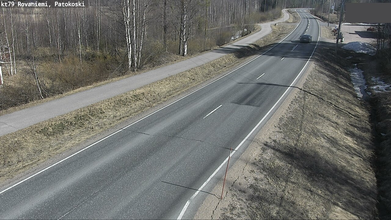 Weather Camera Image Road 79 Rovaniemi, Patokoski, Rovaniemi, Lappi